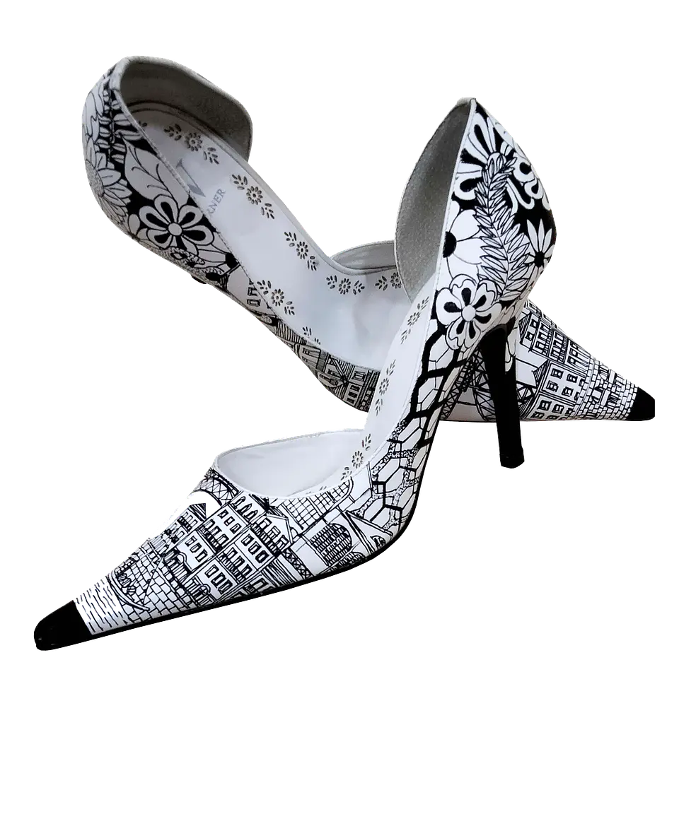 wedding white high heels 1