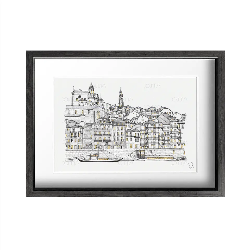 Ribeira barcos / River Front boats 1