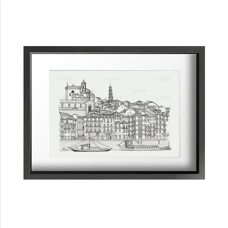 Ribeira barcos / River Front boats 2