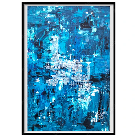 Blue city