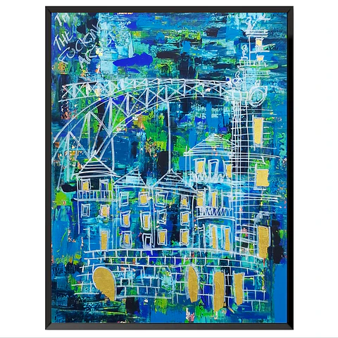 Porto on a sea of blue&green