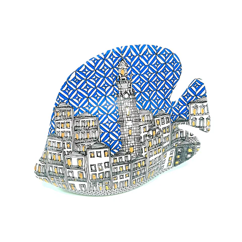 Fish Sky of tiles