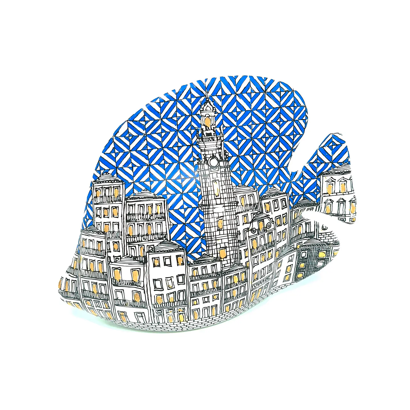 Fish Sky of tiles 1