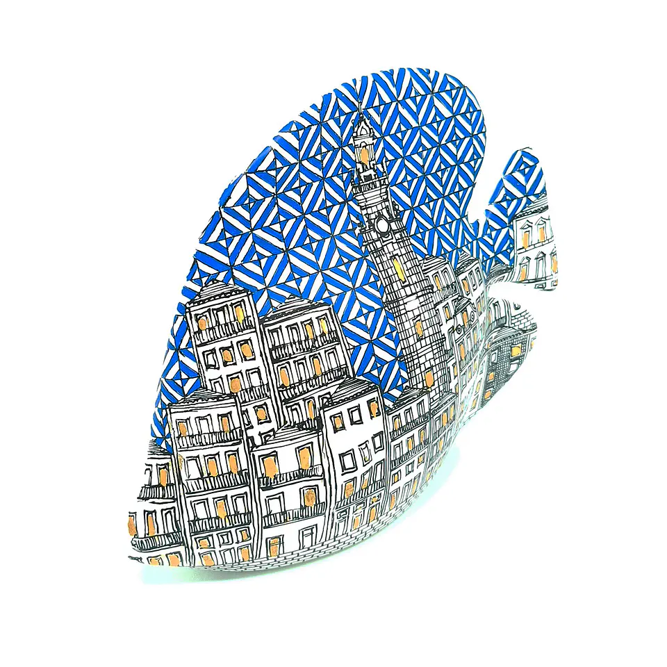 Fish Sky of tiles 3