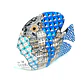 Fish Porto Blues&Gold - thumbnail 1