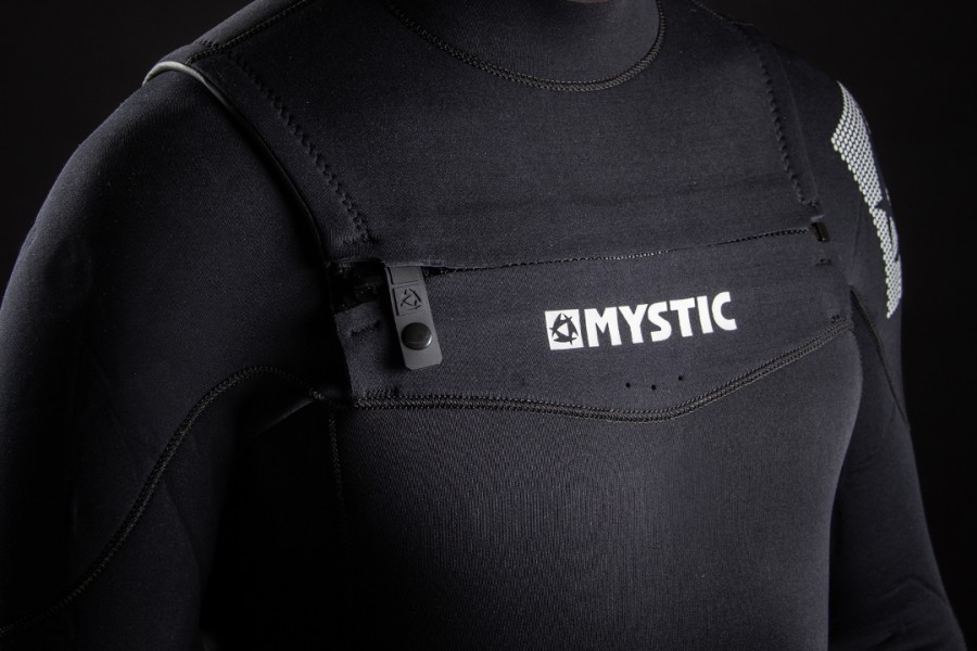 Traje Star Fullsuit 4/3mm Double Fzip Black - MYSTIC 2