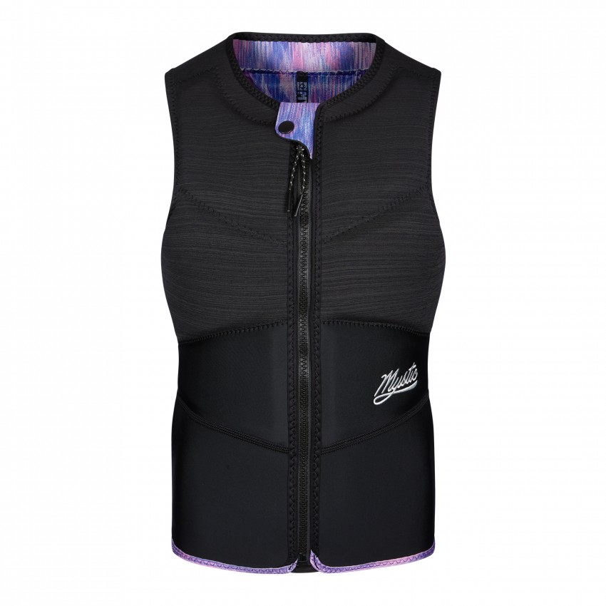 MYSTIC Diva Impact Vest Fzip Women Black 1