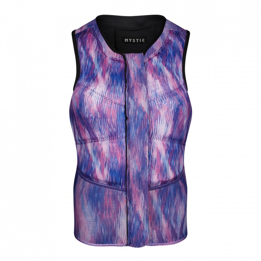 MYSTIC Diva Impact Vest Fzip Women Black 3