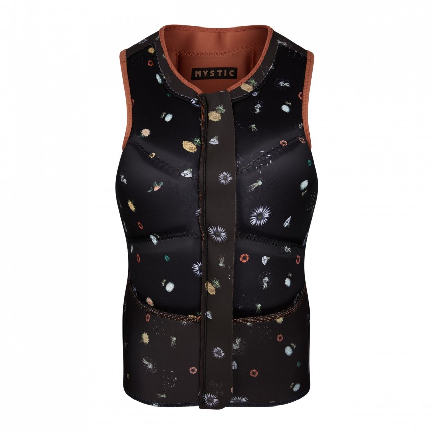 MYSTIC Diva Impact Vest Fzip Kite Women Rusty Red 4
