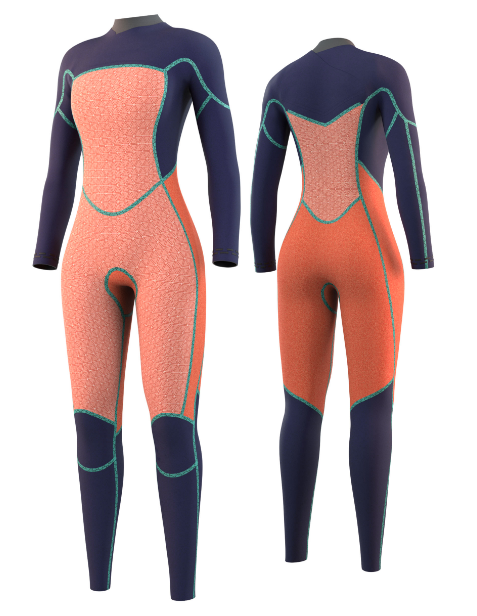 MYSTIC Jayde Fullsuit 4/3mm </BR > Fzip Women 5