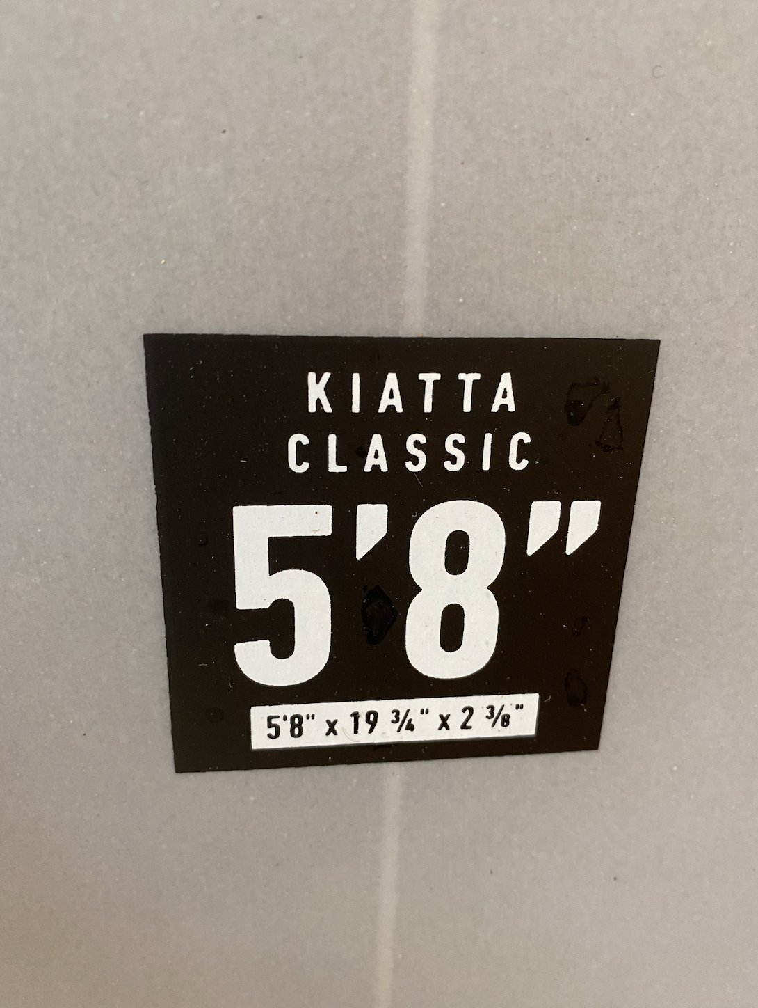 RRD KIATTA CLASSIC 5,8
