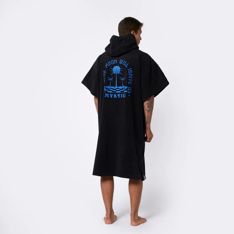 Poncho MYSTIC VELOUR Artwork black 4