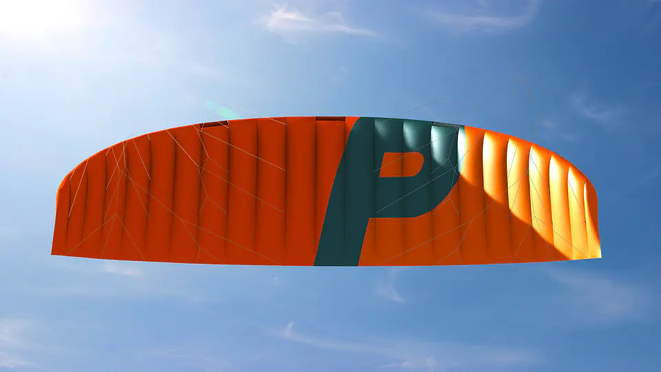 Kite Snowkite Pansh HAWK II 2