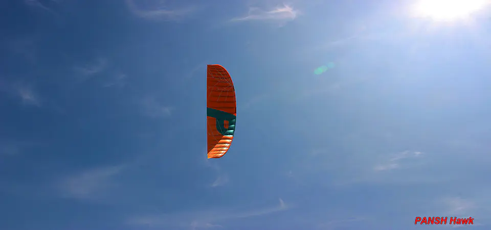 Kite Snowkite Pansh HAWK II 4