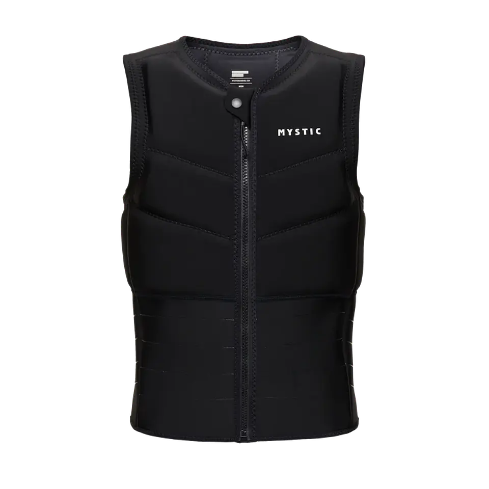 MYSTIC Star Impact Vest  Fzip Black & Navy 1