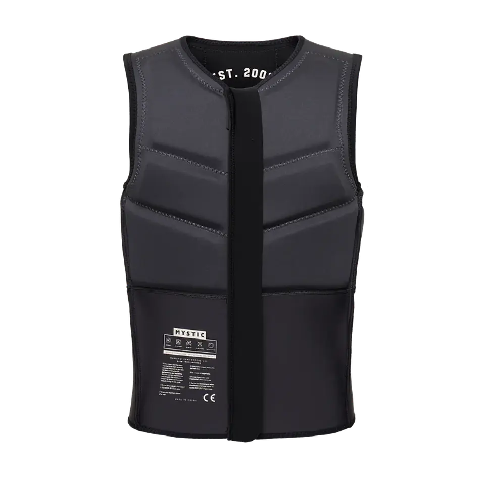 MYSTIC Star Impact Vest  Fzip Black & Navy 5