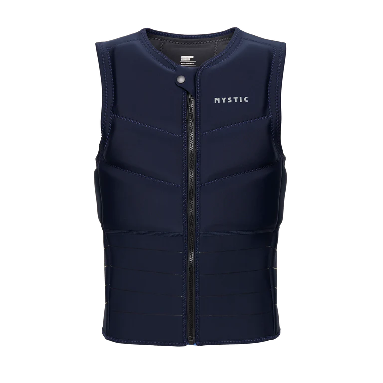 MYSTIC Star Impact Vest  Fzip Black & Navy 2