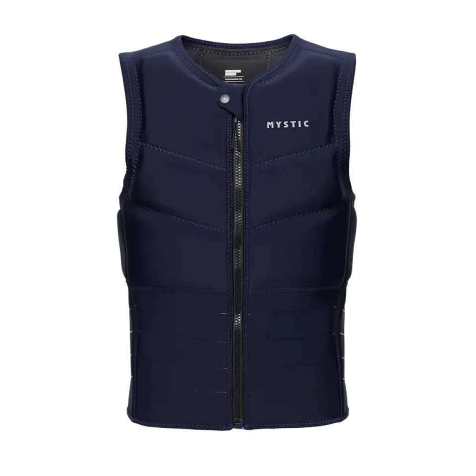 MYSTIC Star Impact Vest  Fzip Black & Navy 2