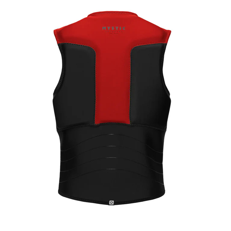 Block Impact Vest Fzip Red 2