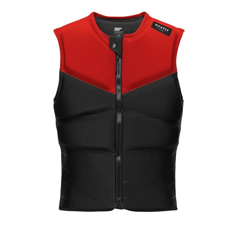 Block Impact Vest Fzip Red 1