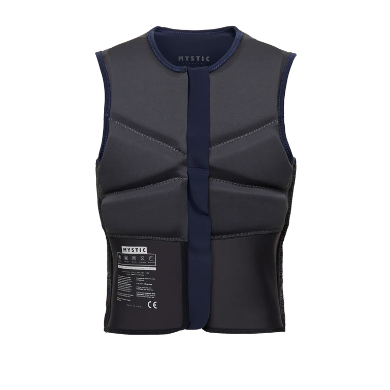 Mystic BLOCK Impact Vest Fzip BLACK & NAVY 10
