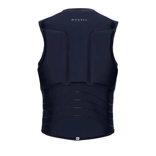 Block Impact Vest Fzip Navy - Image 3