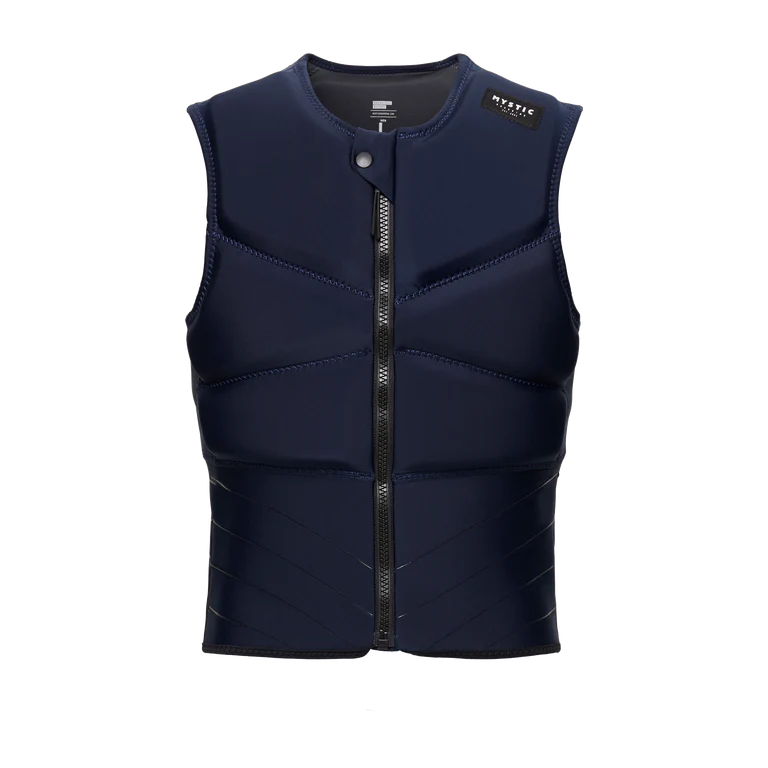 Mystic BLOCK Impact Vest Fzip BLACK & NAVY 2