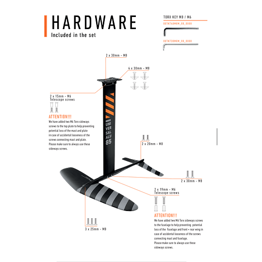 RRD UNIVERSAL SW FOIL SET Y30 - Image 2