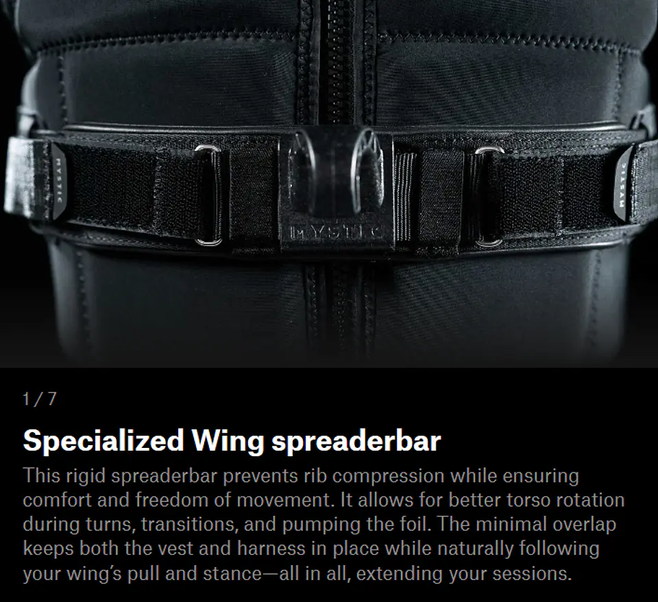 ENDURE Arnes + Impact Vest de WingFoil - MYSTIC 9
