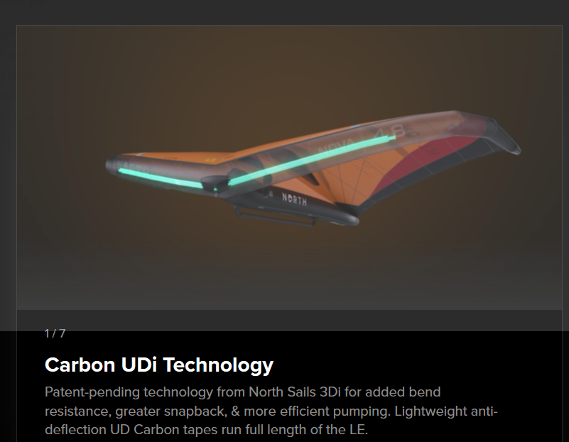Nova Wing - Freeride / Surf 2026 </br> NORTH 5