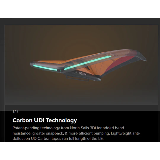 Nova Wing - Freeride / Surf 2026 </br> NORTH - Image 5