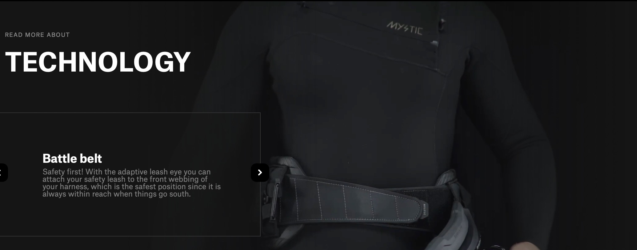 Arnés Stealth Mujer Waist Mystic 9