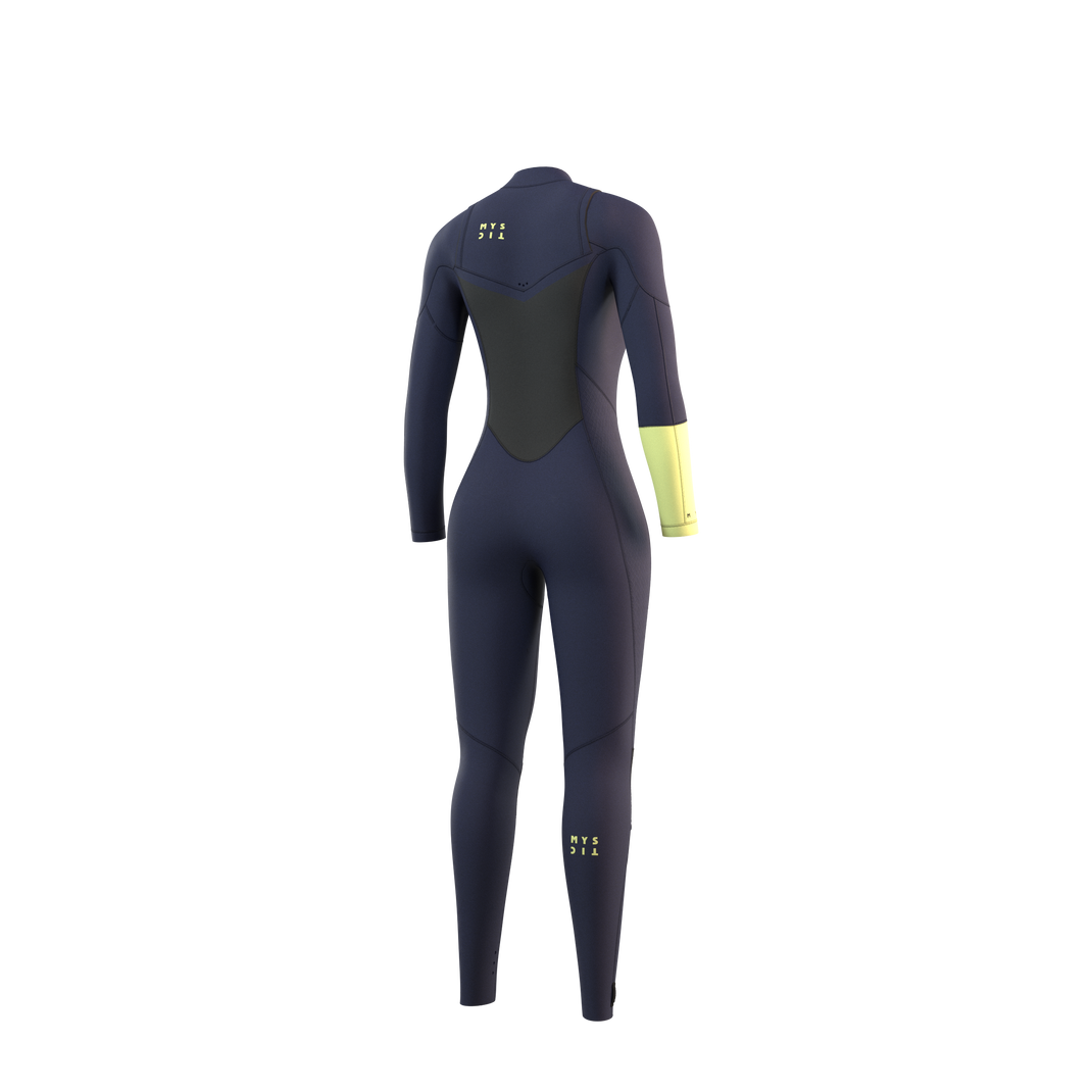 MYSTIC Dazzled Fullsuit 5/3mm Double Fzip Women Black  4