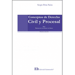 Conceptos De Derecho Civil Y Procesal