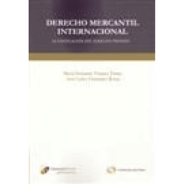 Derecho Mercantil Internacional 