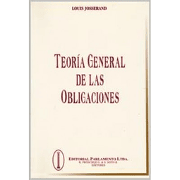 Teoría General De Las Obligaciones