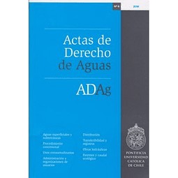 Actas De Derecho De Aguas N° 6