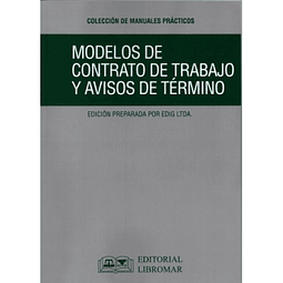 Modelos De Contratos De Trabajo Y Avisos De Término