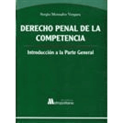 Derecho Penal De La Competencia