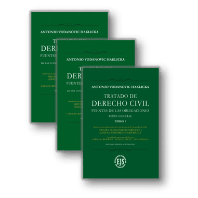 Pack Tratado De Derecho Civil, Fuentes De Las Obligaciones Parte General Y Especial 3 Tomo, 2da Edición