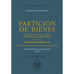 Partición De Bienes. Explicaciones De Clases Del Profesor Alessandri.