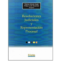Resoluciones Judiciales Y Representación Procesal