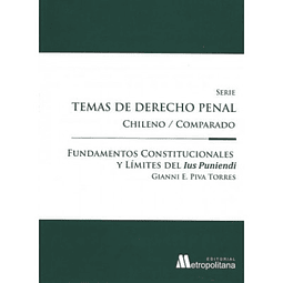 Temas De Derecho Penal Chileno Comparado Fundamentos Constitucionales Y Límites Del Ius Puniendi