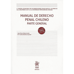 Manual De Derecho Penal Chileno. Parte General 2º Edición 2021