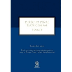 Derecho Penal. Parte General. Tomo I