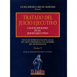 Tratado Del Juicio Ejecutivo Las Excepciones En El Juicio Ejecutivo Tomo V