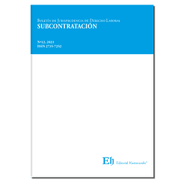 Boletín de jurisprudencia de derecho laboral N°12