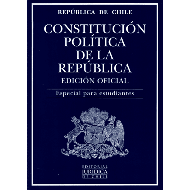 Constitución política de la república de Chile estudiante