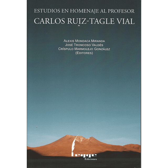 Estudios en homenaje a Carlos Ruiz-Tagle Vial