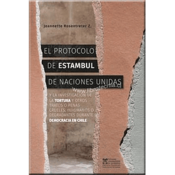 El Protocolo de Estambul de Naciones Unidas. Y la investigación de la tortura y otros tratos o penas crueles, inhumanos o degradantes durante la Democracia en Chile.